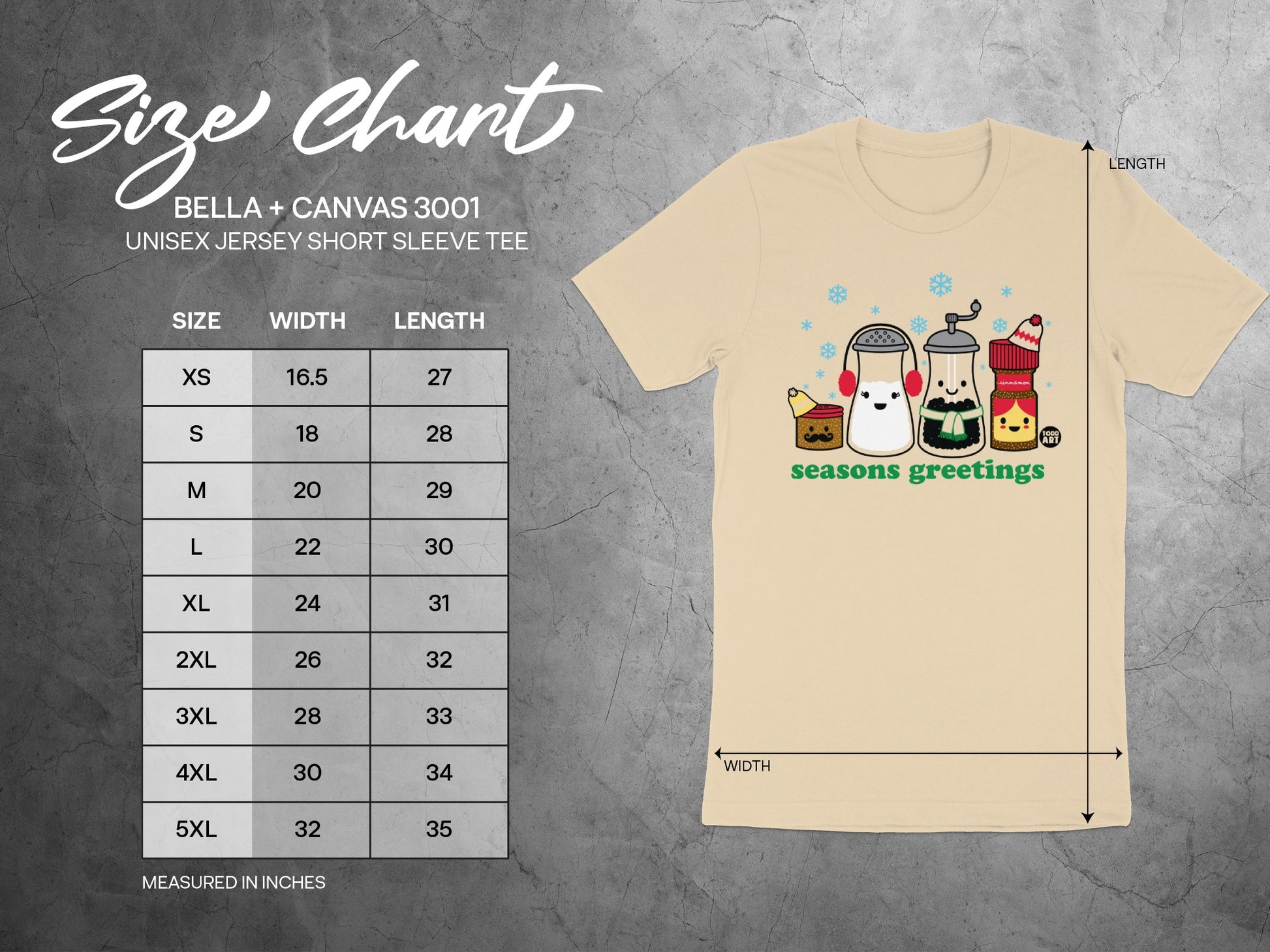 Festive Seasons Greetings Holiday Unisex Jersey Tee product