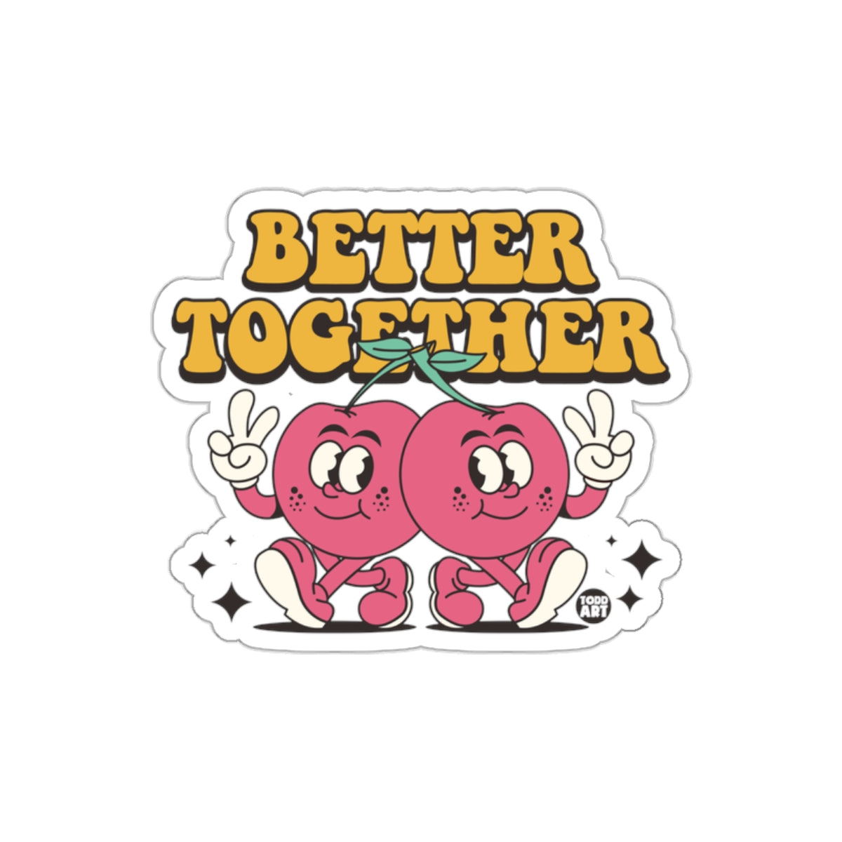 Better Together Cherry Character Sticker Product