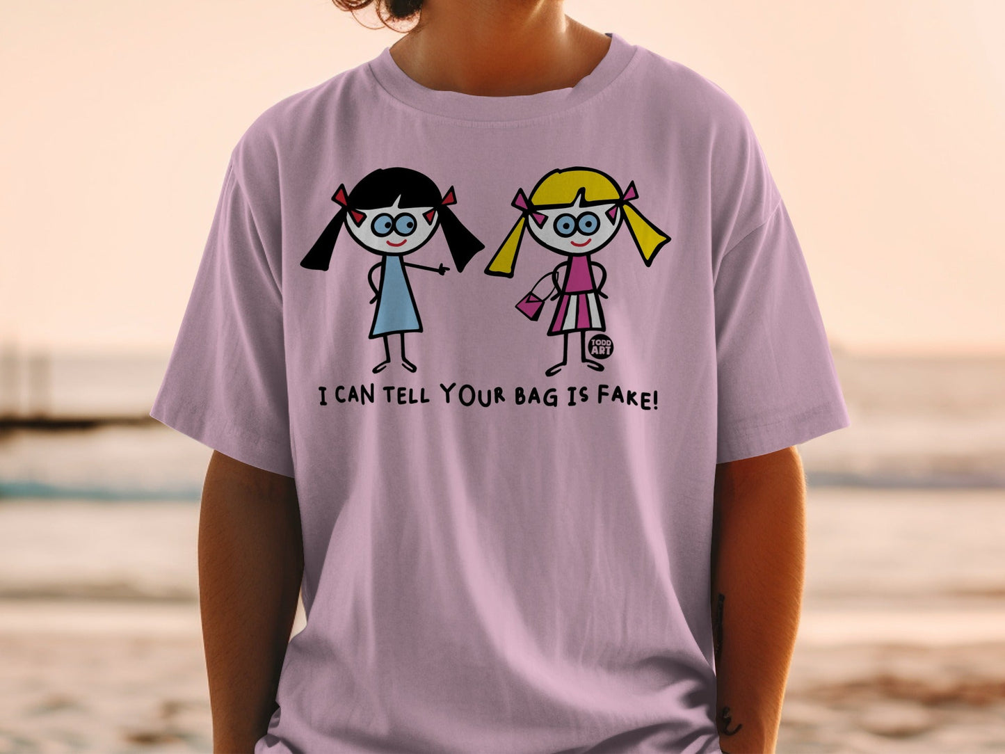 I Can Tell Your Bag Is Fake Graphic Tee Shirt