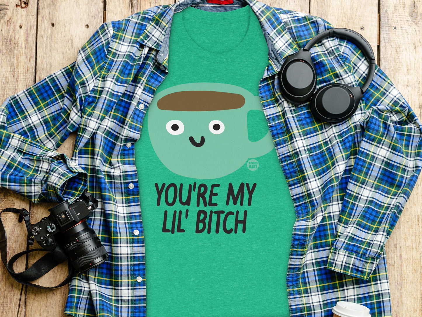 Funny Coffee Mug Graphic Design Shirt product