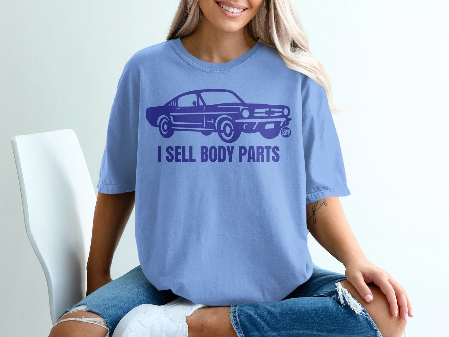 I Sell Body Parts Car Graphic T-Shirt