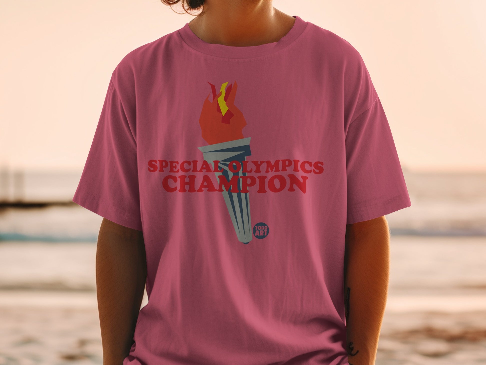 Special Olympics Champion Torch Design product
