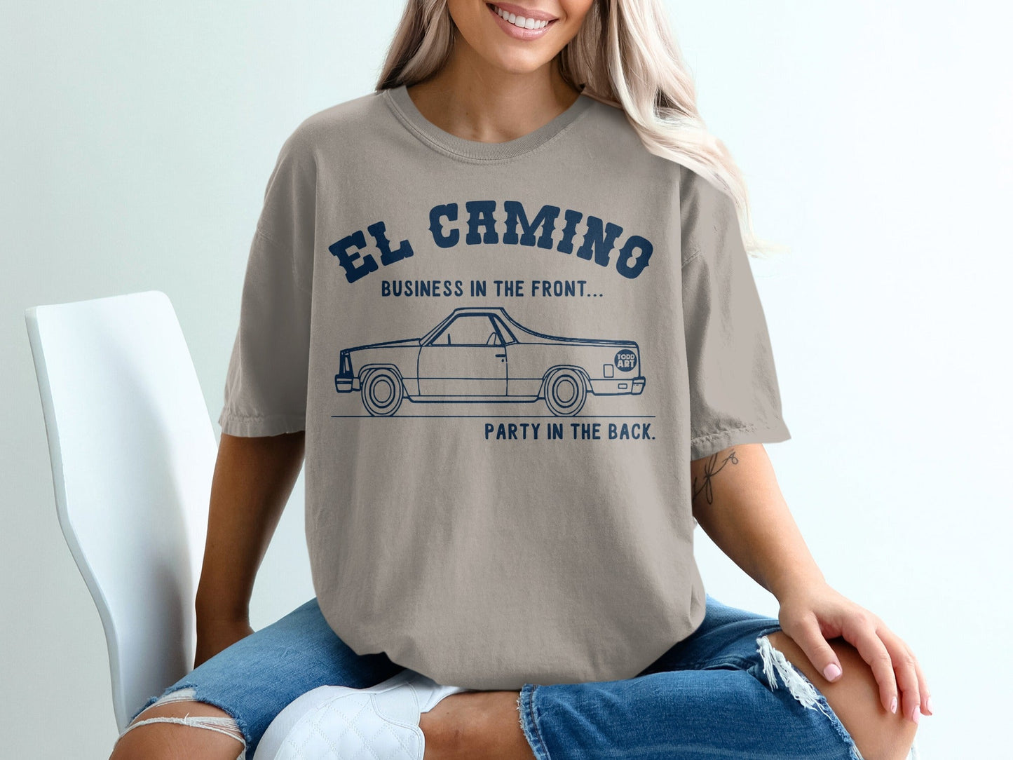 El Camino Business In The Front Party In The Back shirt