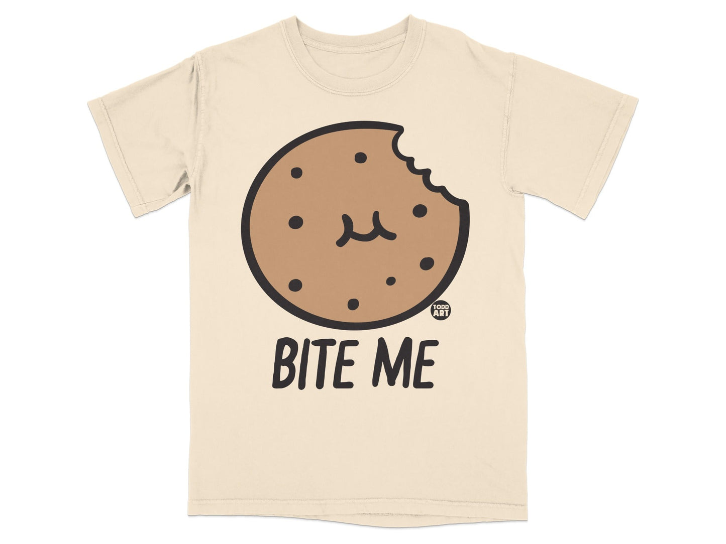 Bite Me Cookie Graphic Unisex Tee
