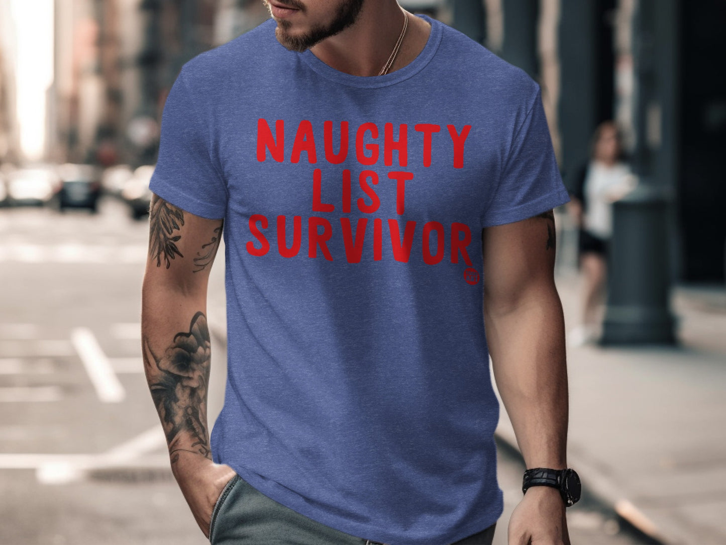 Naughty List Survivor Graphic T-Shirt product type
