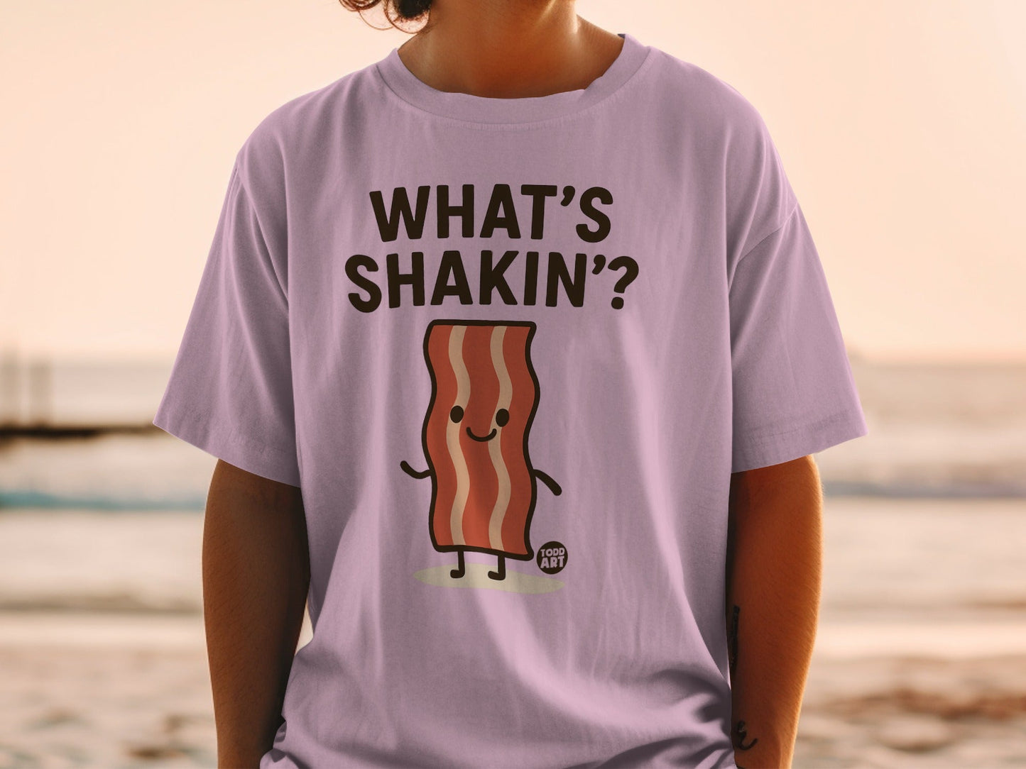 What's Shakin Bacon Cute Graphic Shirt