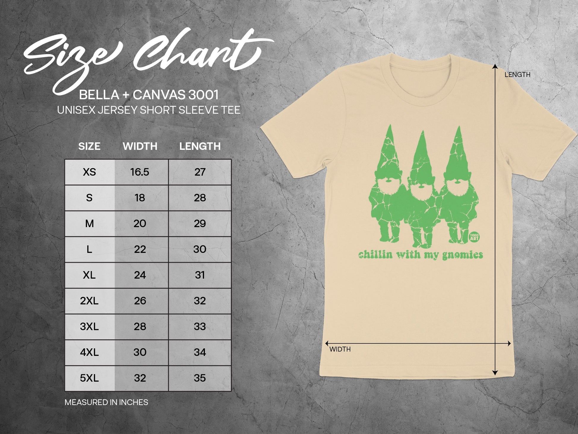 Chillin With My Gnomies Unisex Jersey Short Sleeve Tee product
