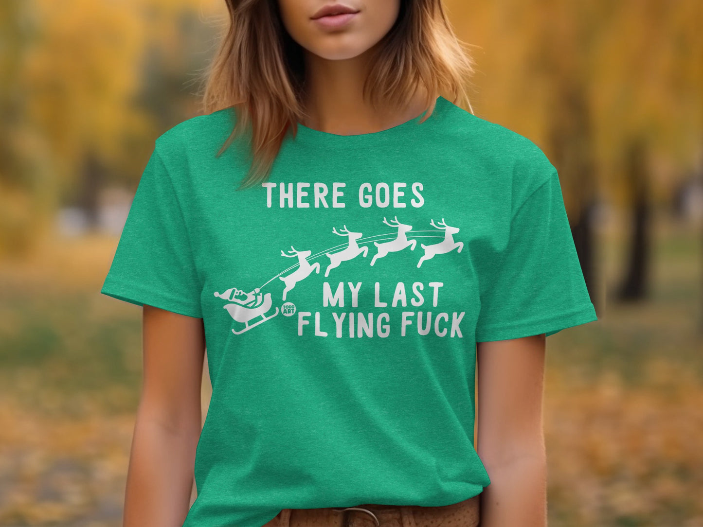 There Goes My Last Flying Fuck Funny T-shirt