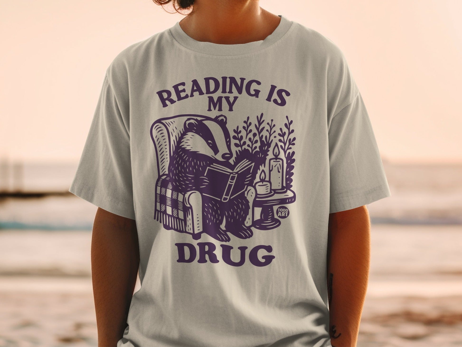 Reading Is My Drug Graphic T-Shirt for Book Lovers