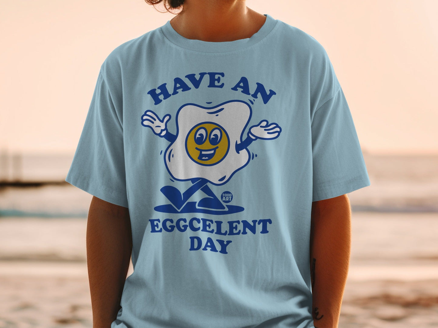 Have An Eggcellent Day Graphic T-Shirt