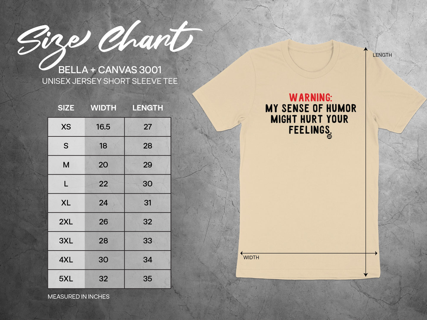 Warning My Sense Of Humor Might Hurt Your Feelings Tee