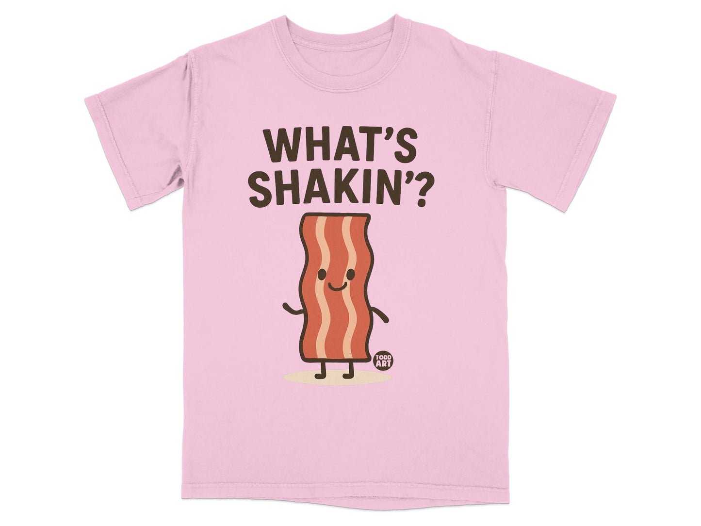 What's Shakin' Cute Bacon Graphic T-Shirt