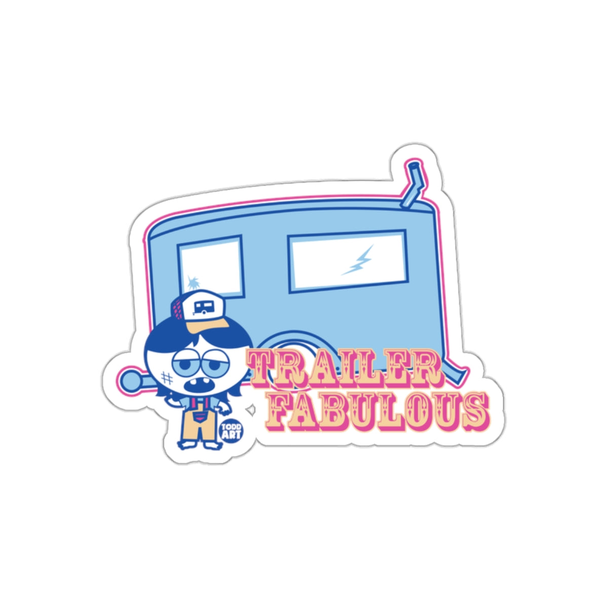 Trailer Fabulous Graphic Sticker Product