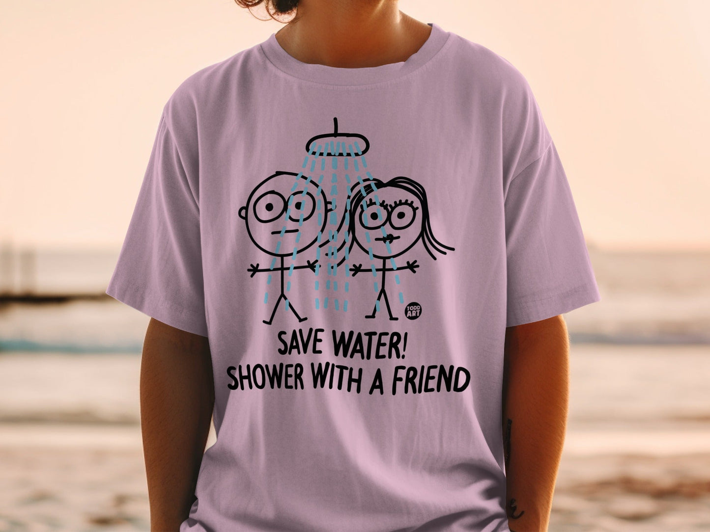 Save Water Shower With A Friend Humorous Tee Shirt