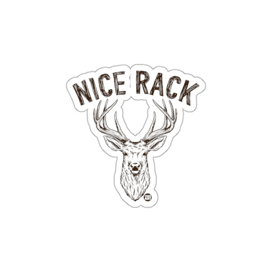 Nice Rack Antlers Design Novelty Sticker Product