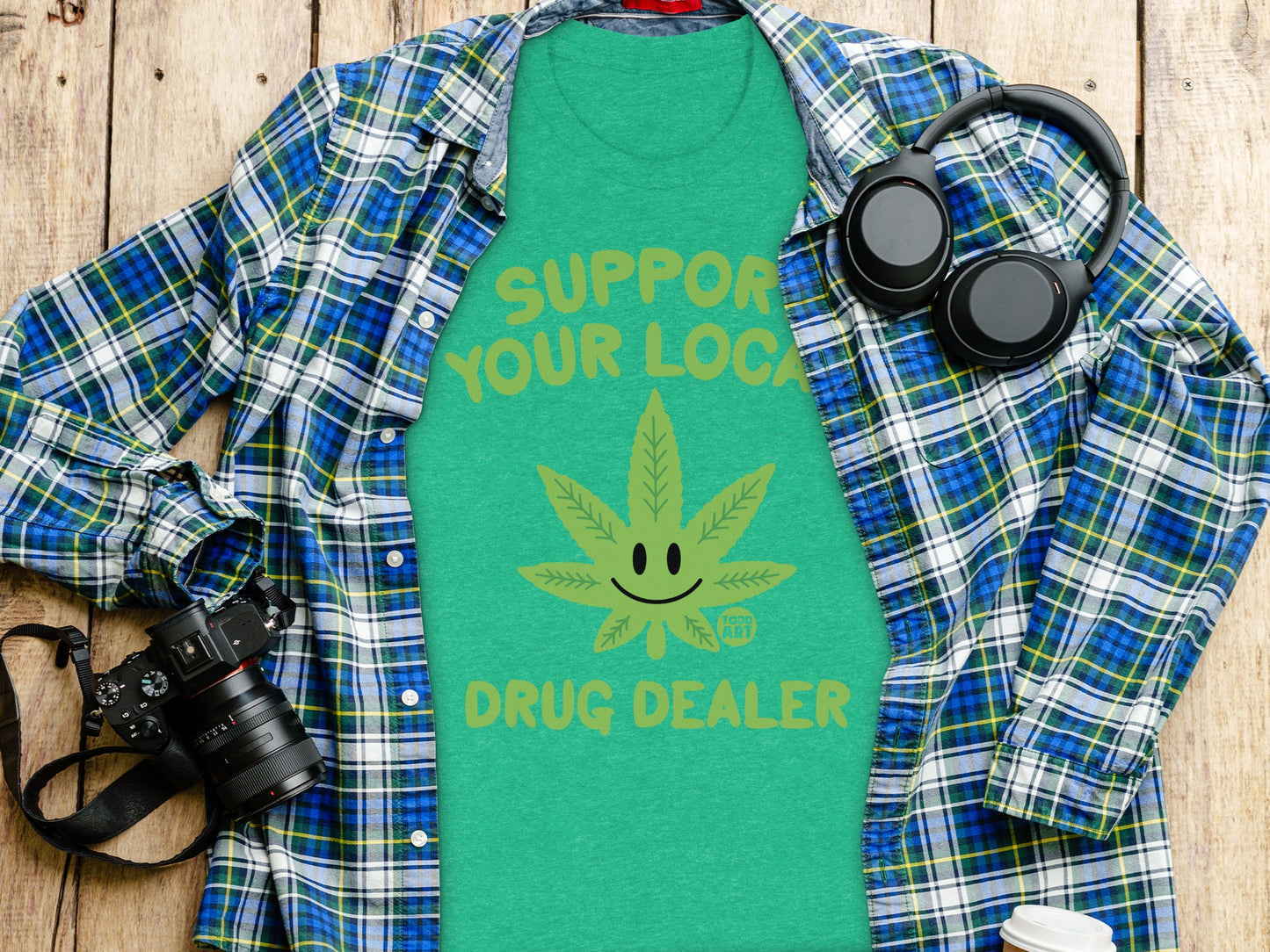 Support Your Local Drug Dealer Graphic T-Shirt