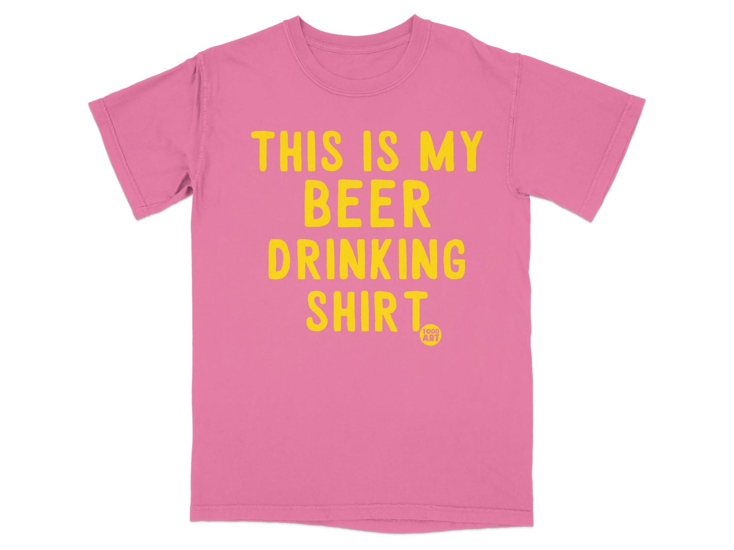 This Is My Beer Drinking Shirt Fun Party T-Shirt