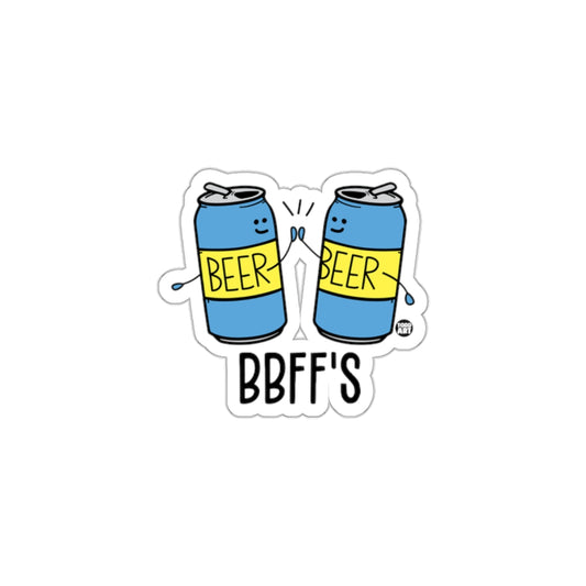 Cute Cartoon Beer Cans BBFF's Sticker fun accessory