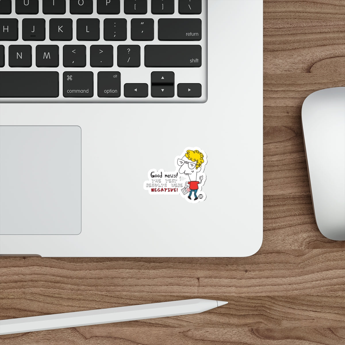 Funny Good News Your Test Results Were Negative Sticker