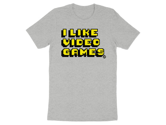 I Like Video Games Graphic Tee Casual Shirt product type