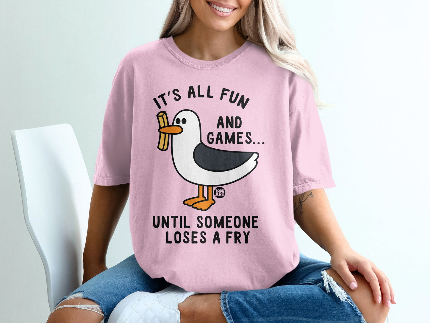 It's All Fun And Games Until Someone Loses A Fry T-shirt