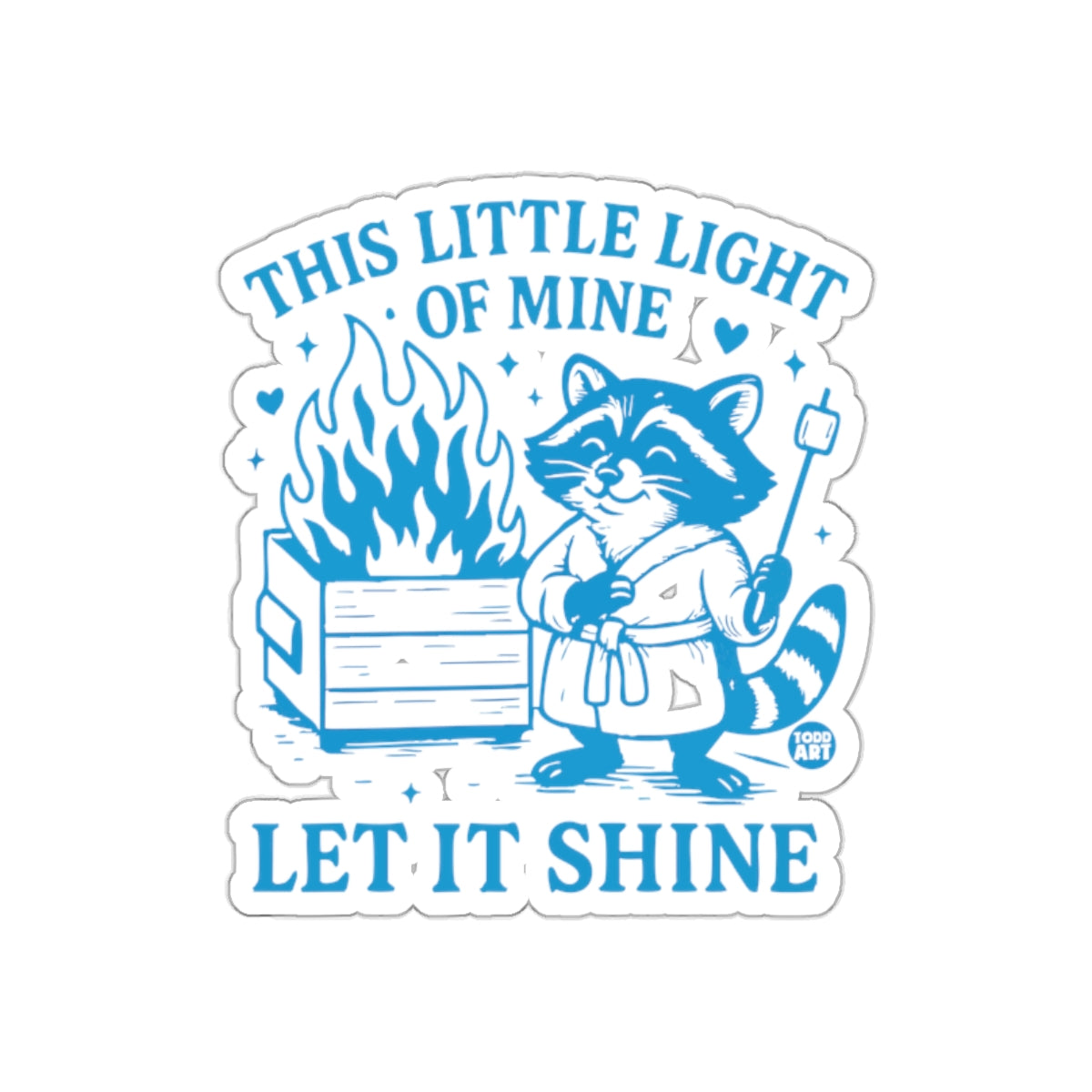 This Little Light of Mine Let It Shine Stickers