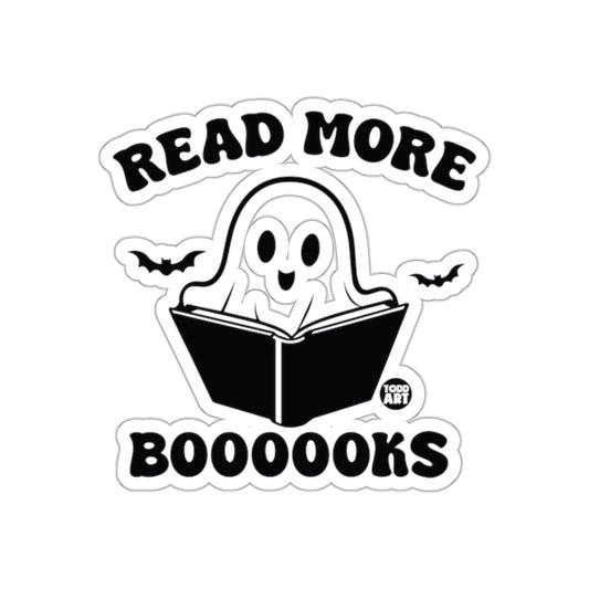 Read More Booooooks Cute Ghost Sticker for Book Lovers