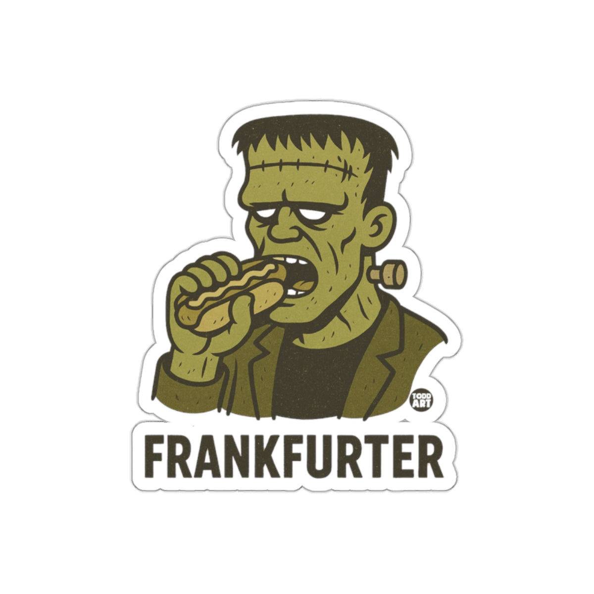 FRANKFURTER Graphic Novelty Sticker Product