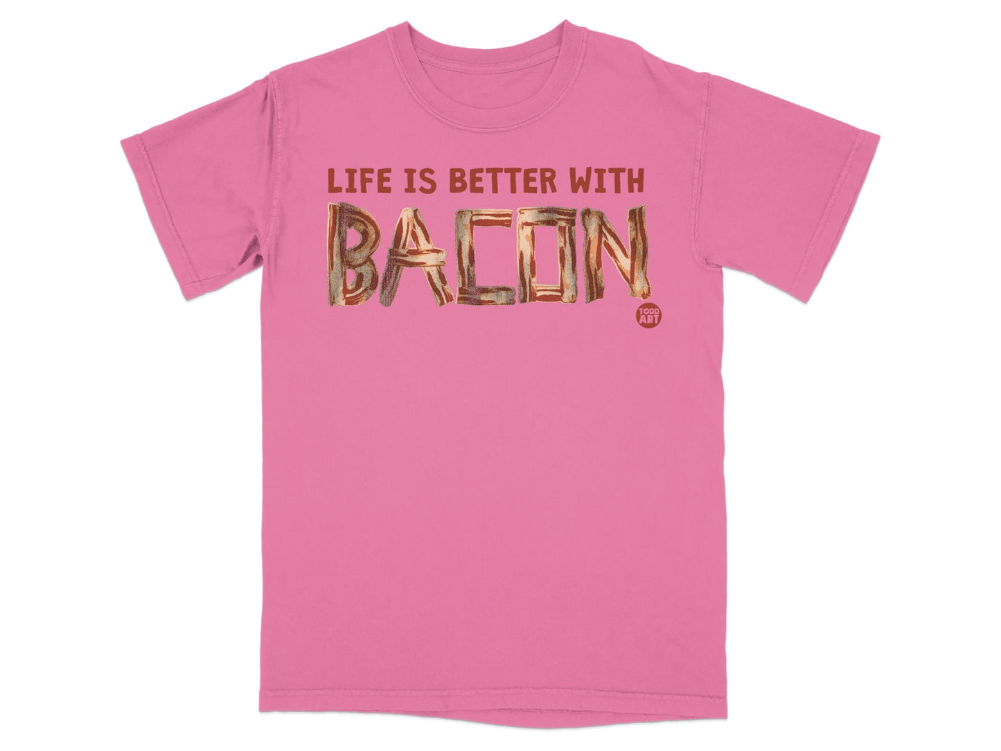 Life Is Better With Bacon Graphic T-Shirt