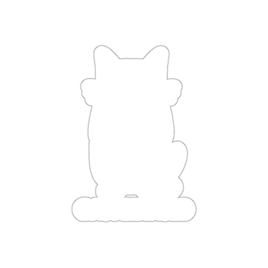 Cat Holding Coffee Cup Todd Art Catfeinated Design Stickers