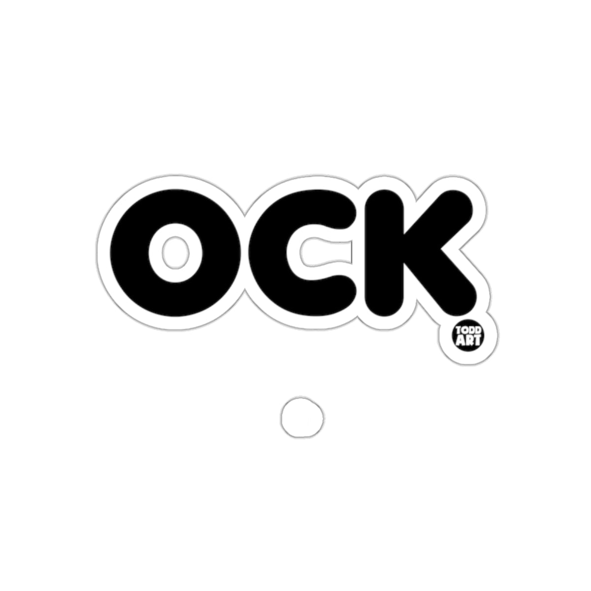 OCK Todd Art Sticker for Customizable Decor