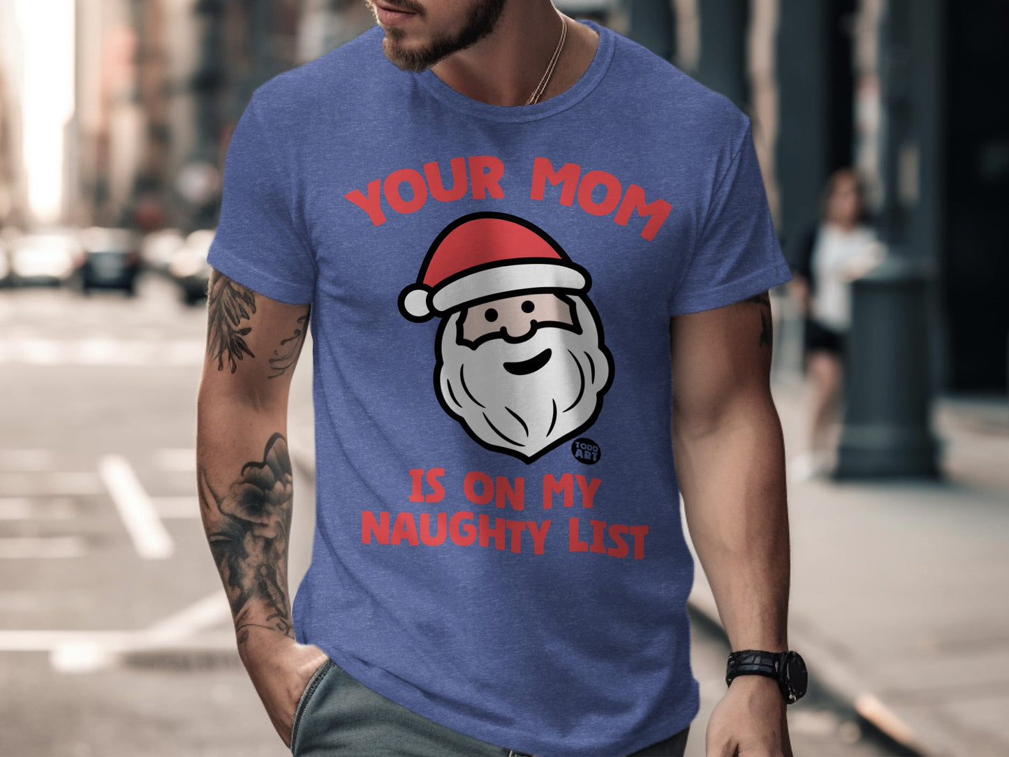 Your Mom is on My Naughty List T-Shirt