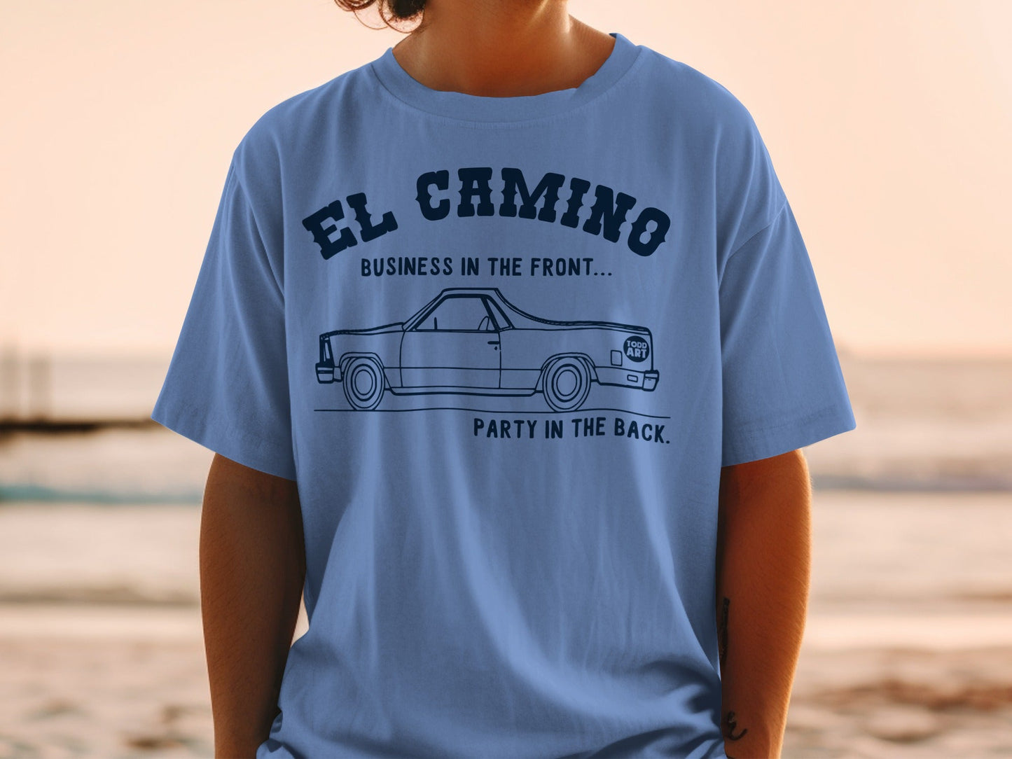 El Camino Business In The Front Party In The Back T-shirt