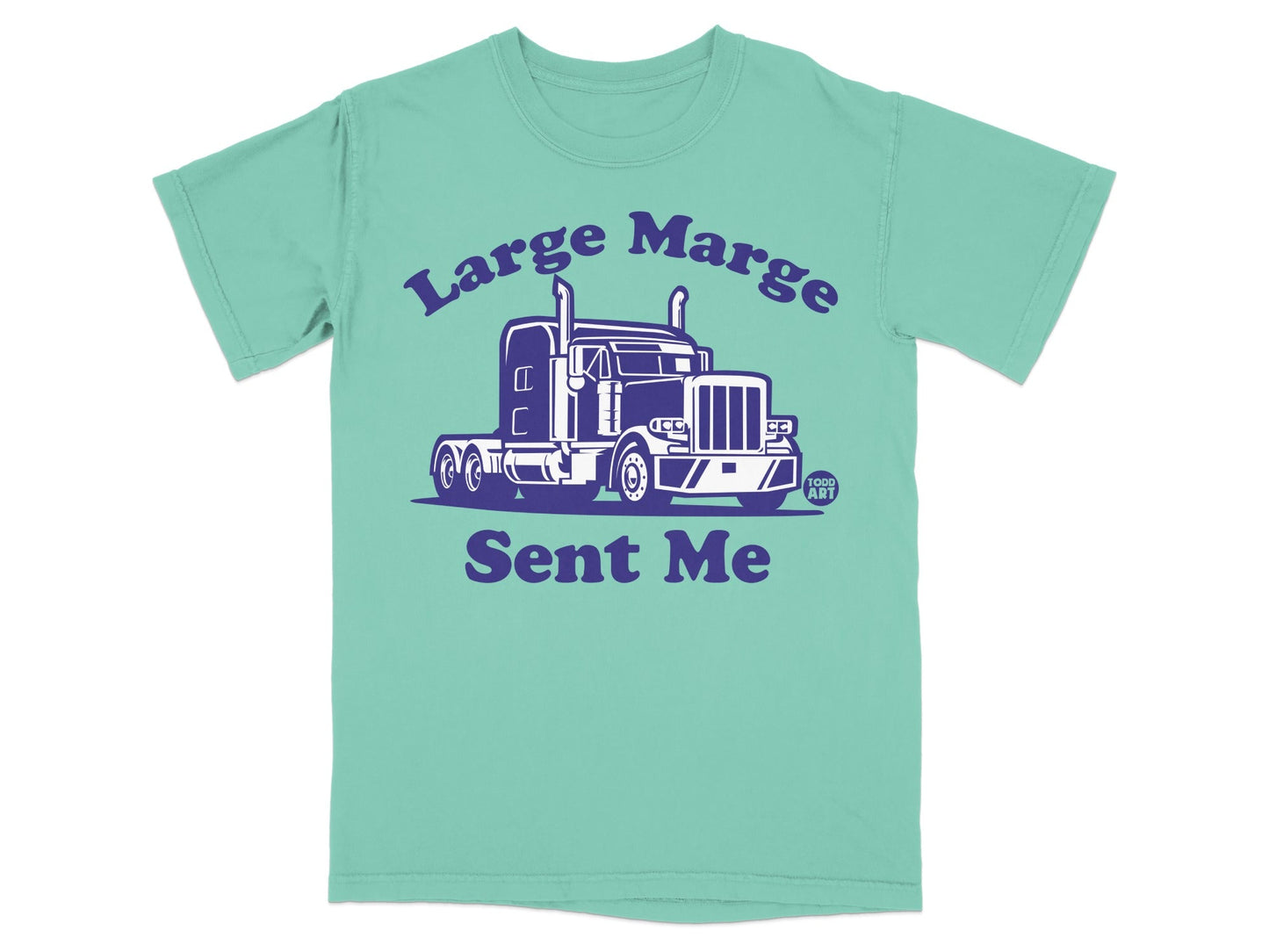 Large Marge Sent Me Graphic Truck T-shirt
