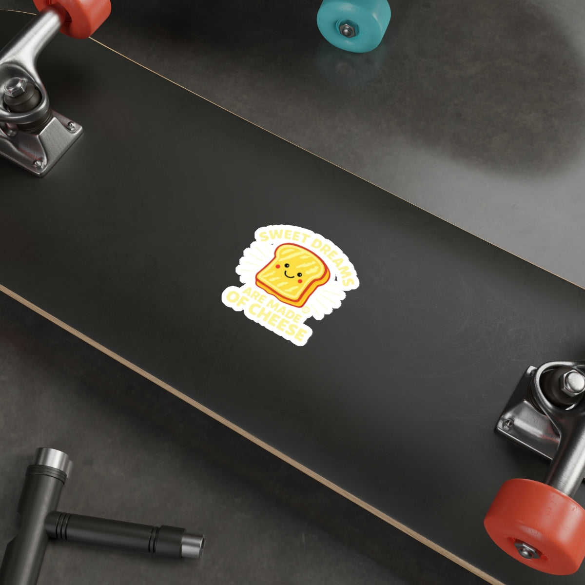 Sweet Dreams Are Made Of Cheese Sticker