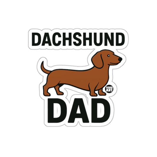 Dachshund Dad Sticker Perfect for Dog Lovers