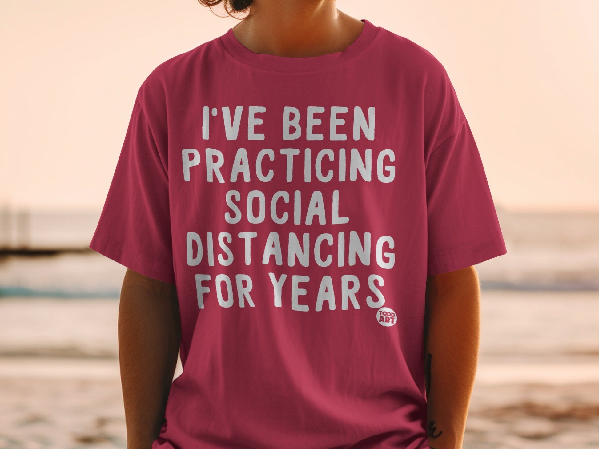 Practicing Social Distancing For Years T-Shirt