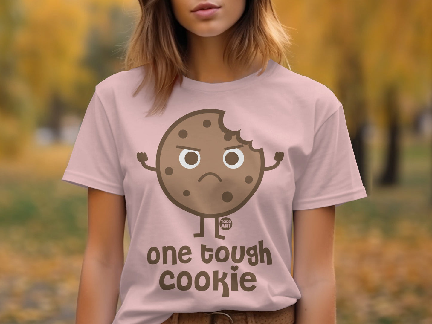 One Tough Cookie Graphic Printed T-Shirt