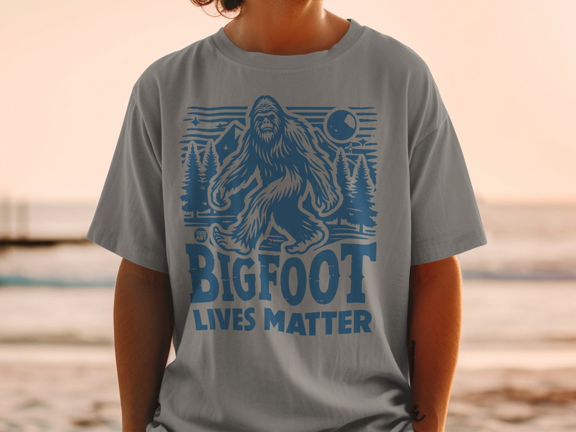 Bigfoot Lives Matter Graphic T-shirt for Fans