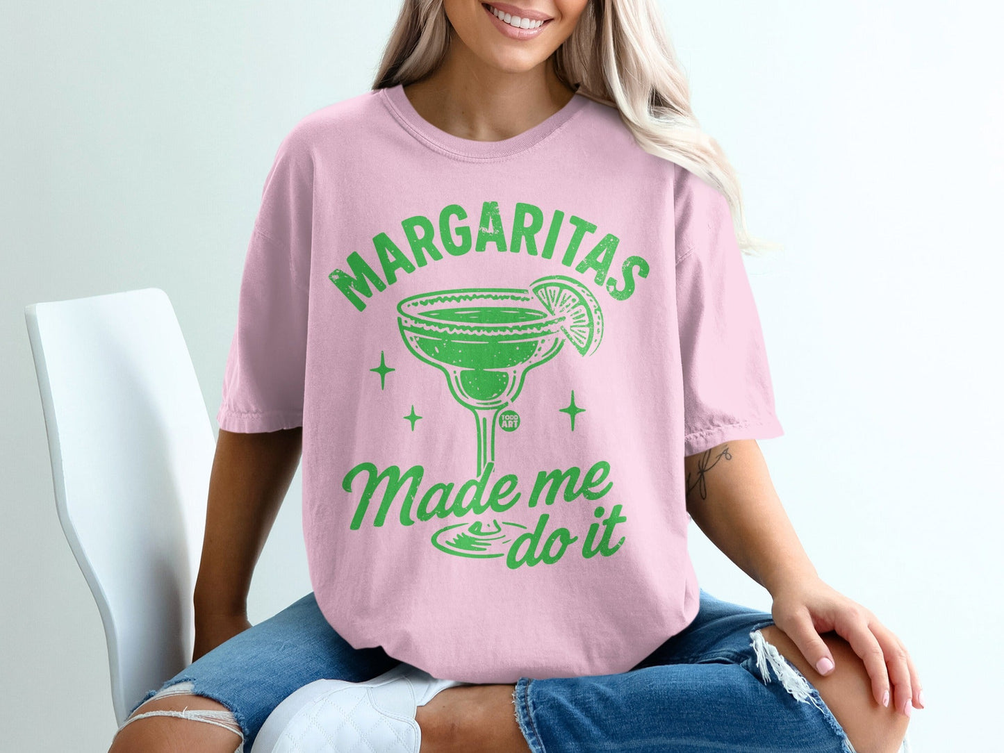 Margaritas Made Me Do It Graphic T-Shirt