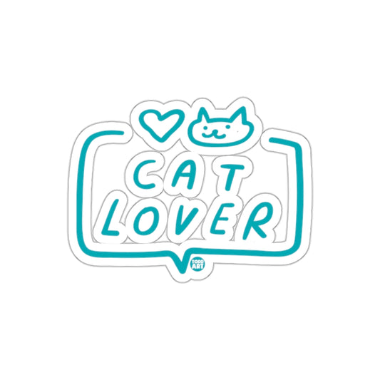 Todd Art Cat Lover Design with Heart and Cat Face Stickers
