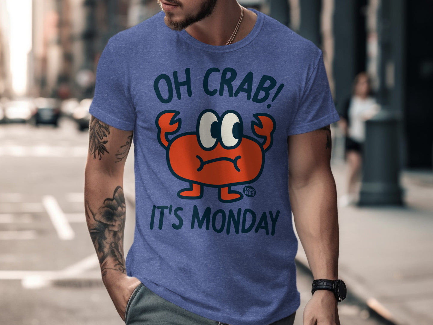 Oh Crab It's Monday Graphic T-Shirt product