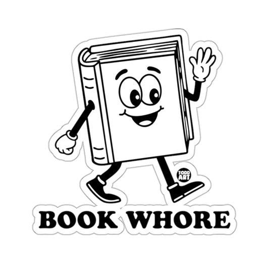 Waving Smiling Walking Book Whore Cartoon Product type