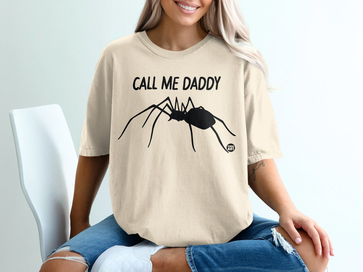 Call Me Daddy Spider Graphic Unisex T-Shirt