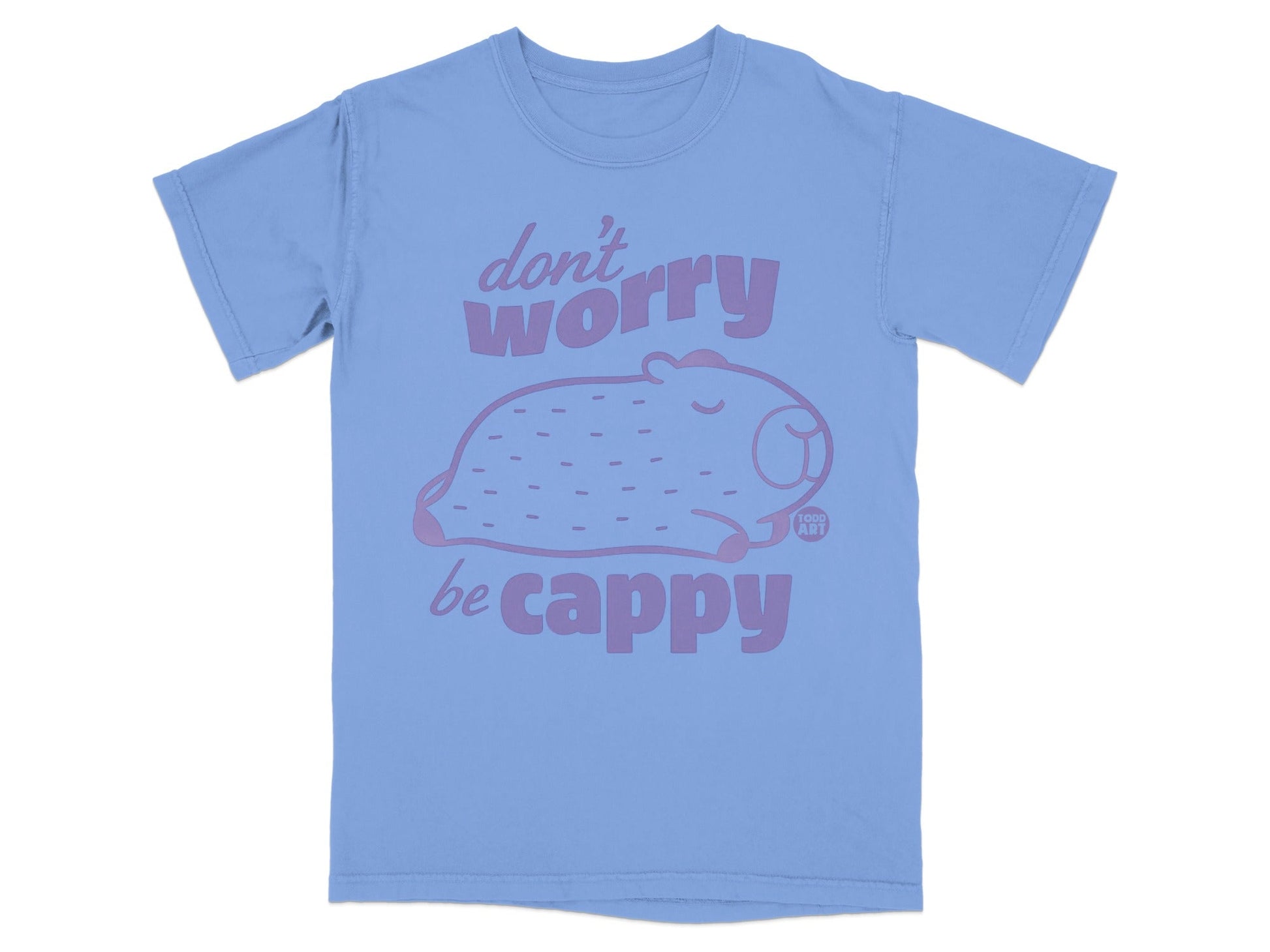Don't Worry Be Cappy Graphic Tee Shirt Product