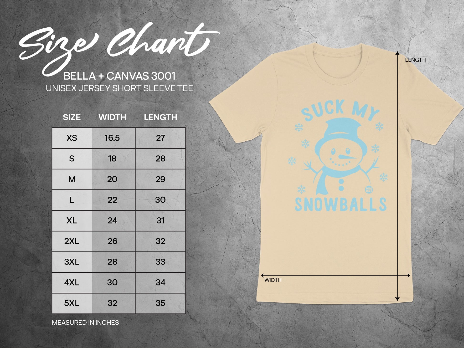 Suck My Snowballs Unisex Jersey Short Sleeve Tee product