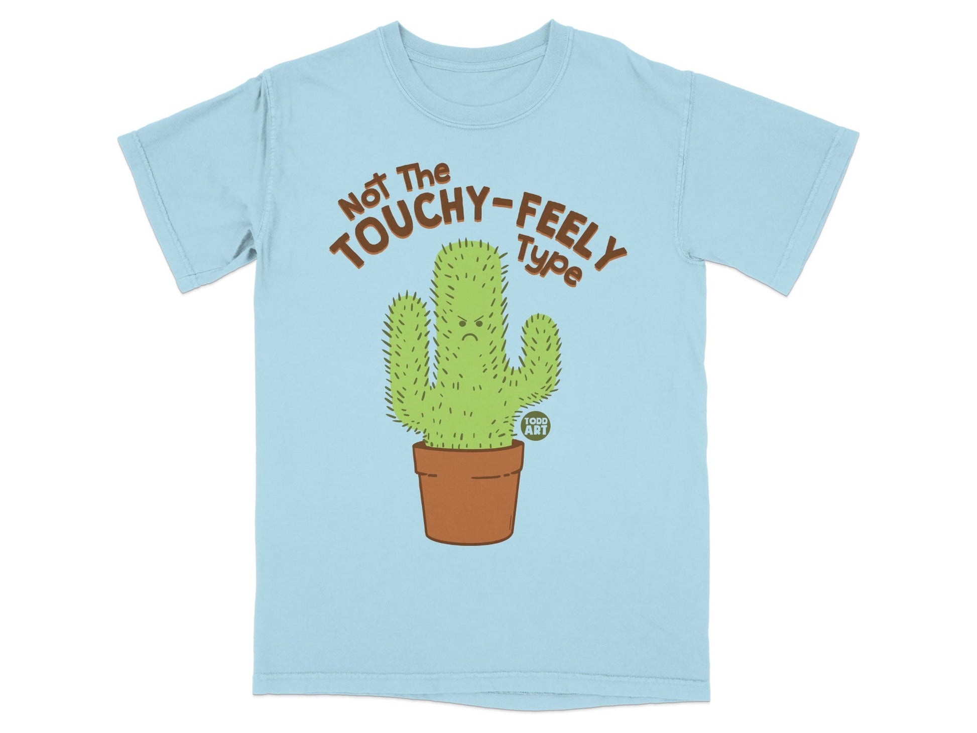 Not The Touchy-Feely Type Cactus Graphic Tee