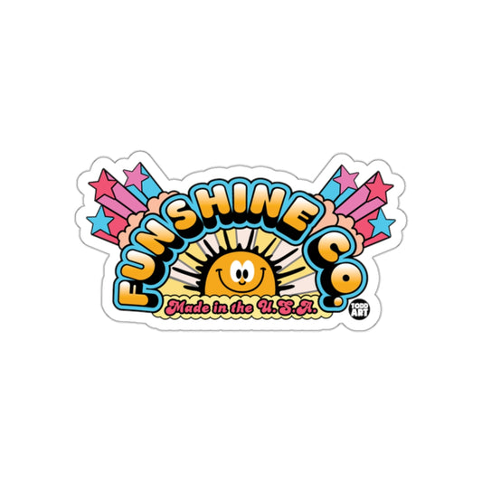 Funshine Co. Made in the U.S.A. Sticker
