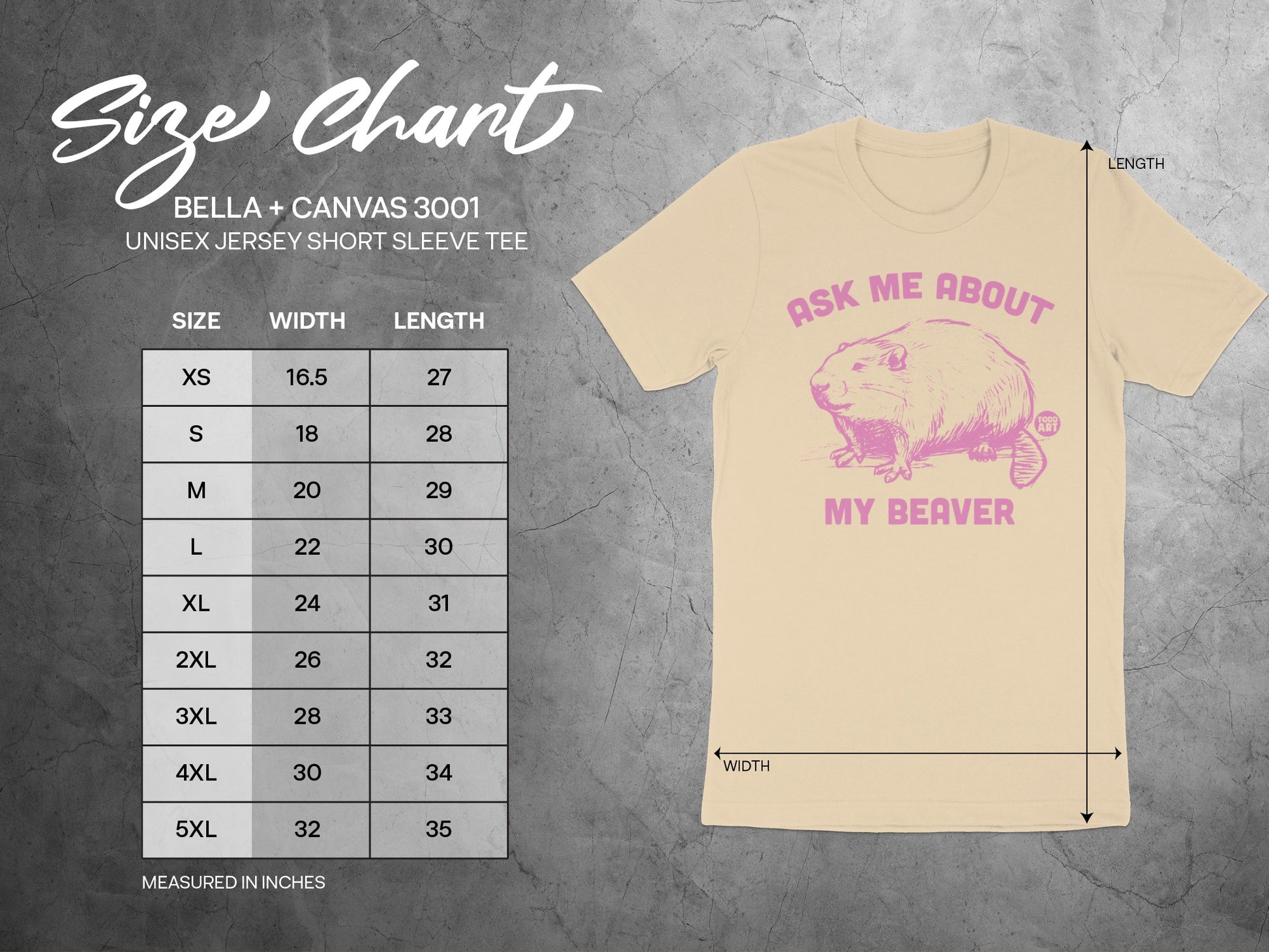Ask Me About My Beaver Unisex Jersey Short Sleeve Tee product