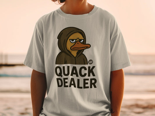Quack Dealer Hoodie Duck Funny Graphic Tee Shirt